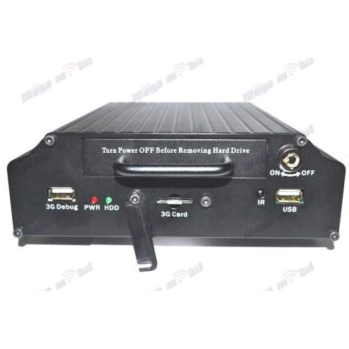 DVR SA-650HD-3G 4 kanalen Mobile DVR.