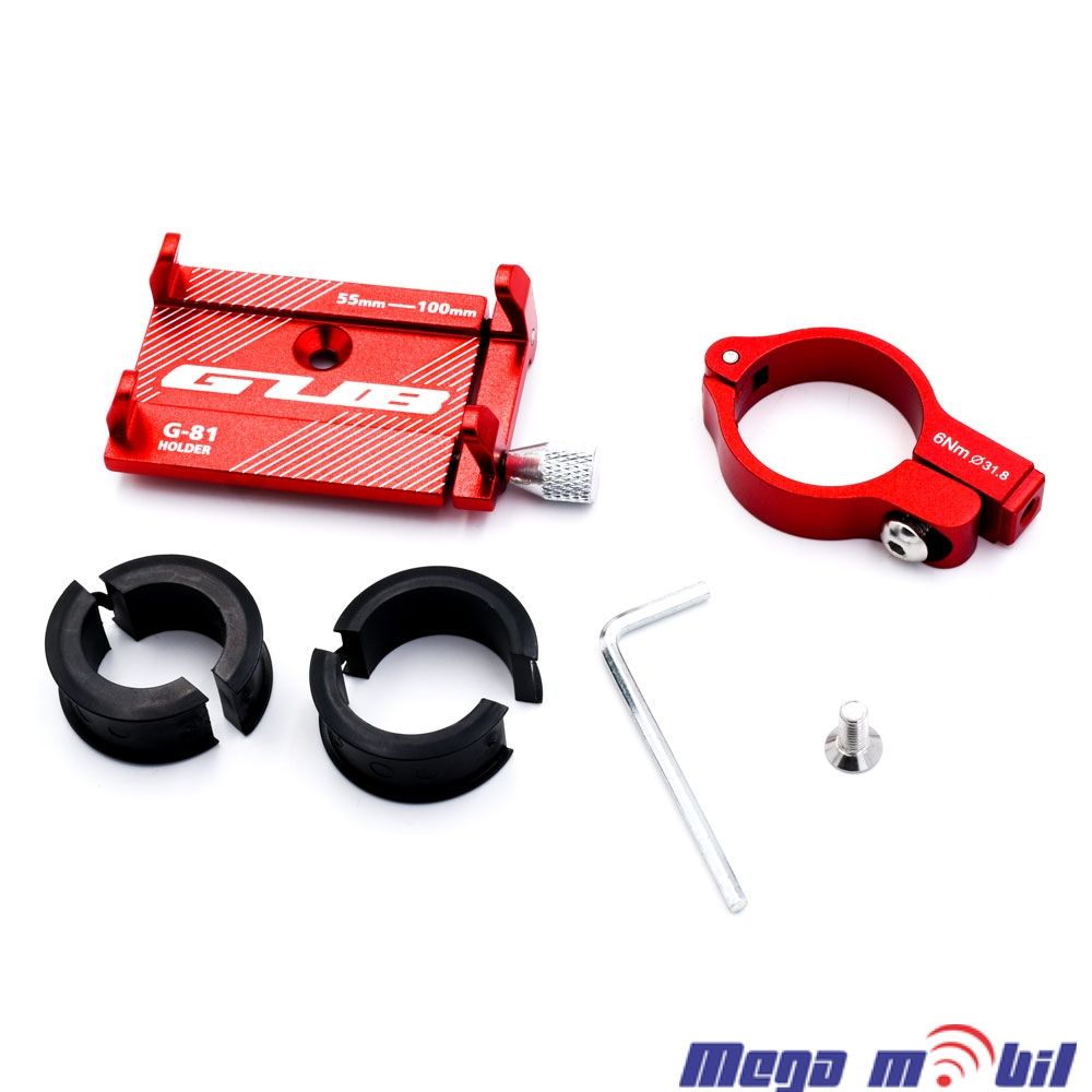 Drzac za velosiped i trotinet GUB G-81 red