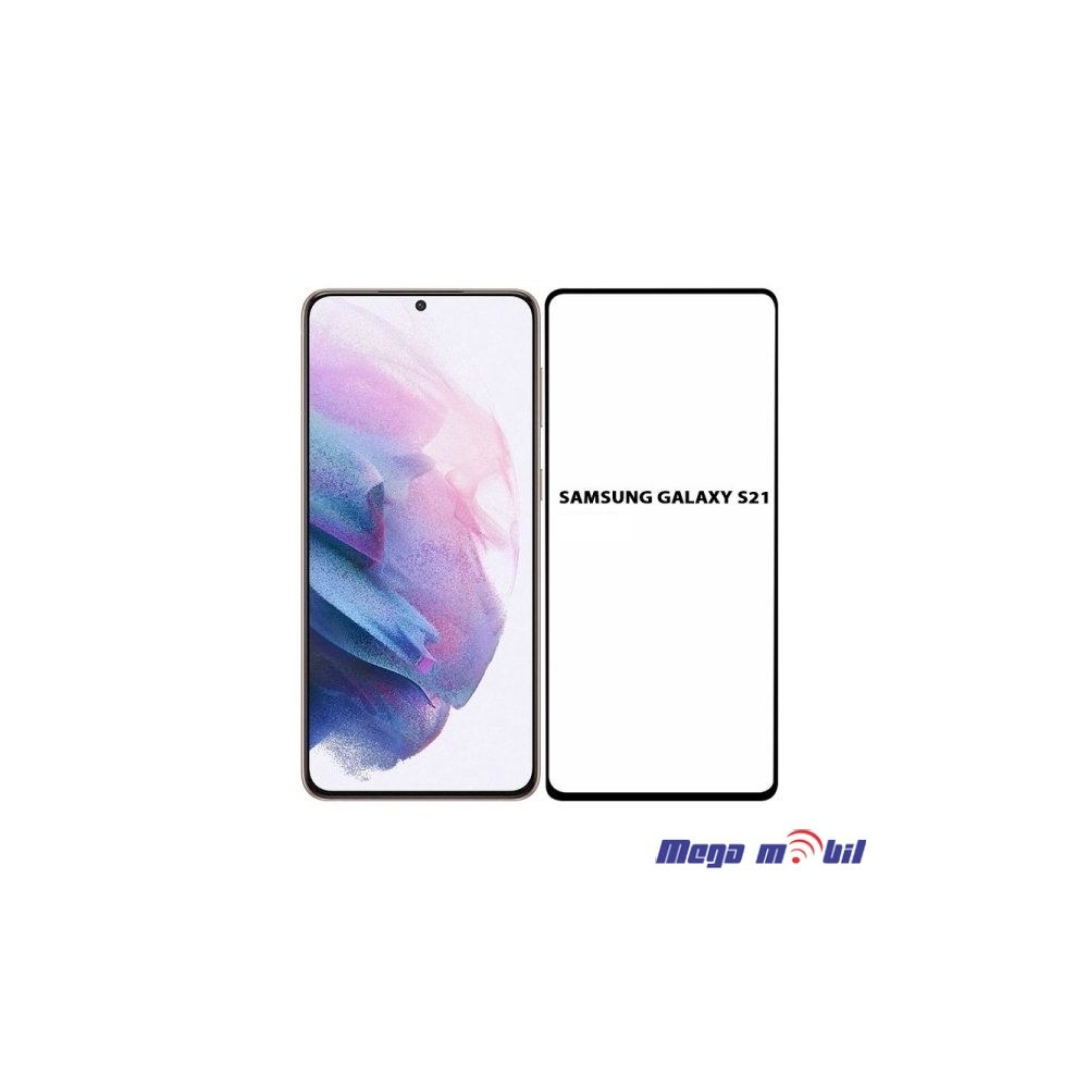 Tempered glass za Samsung S21/ G991 5D. black