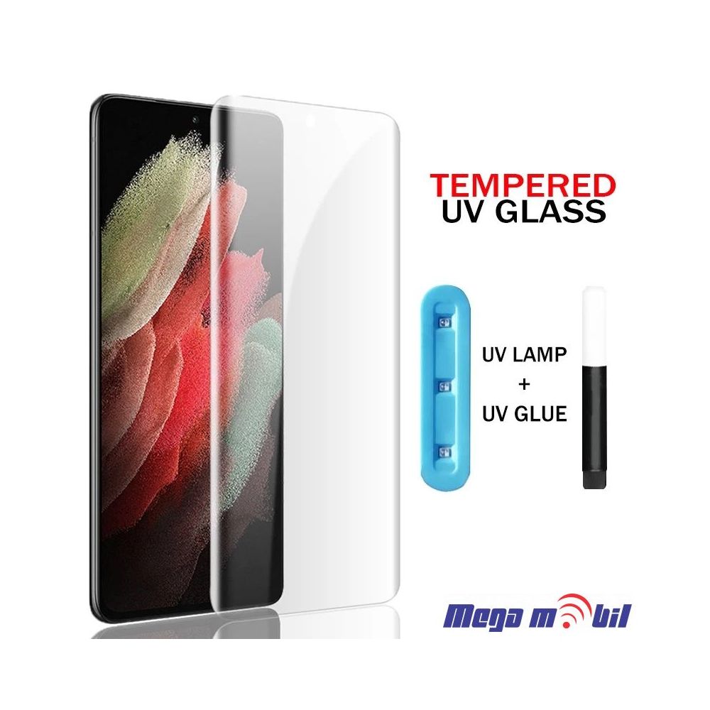Tempered glass za Samsung S23/ S22 UV GLUE 0.12mm Japan glass.