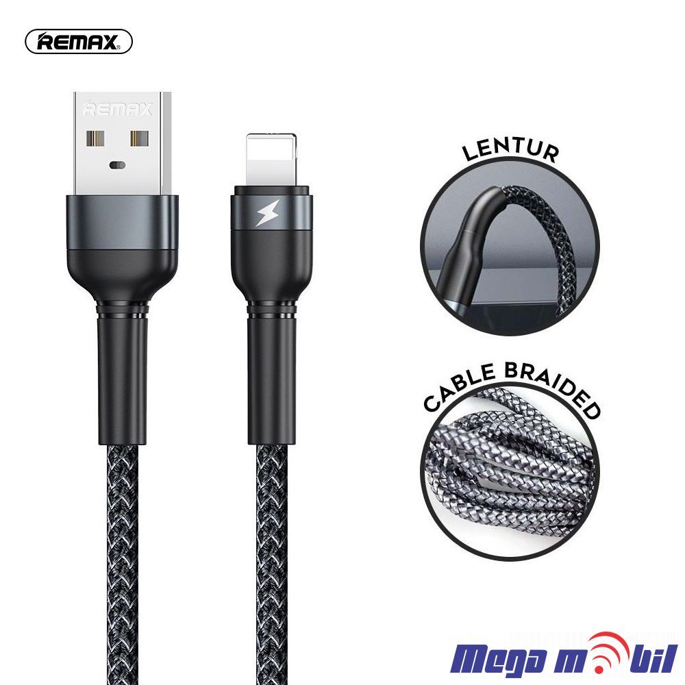 Data Kabel iPhone REMAX Jany RC-124i black