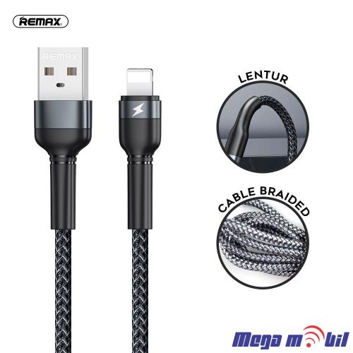 Data Kabel iPhone REMAX Jany RC-124i black