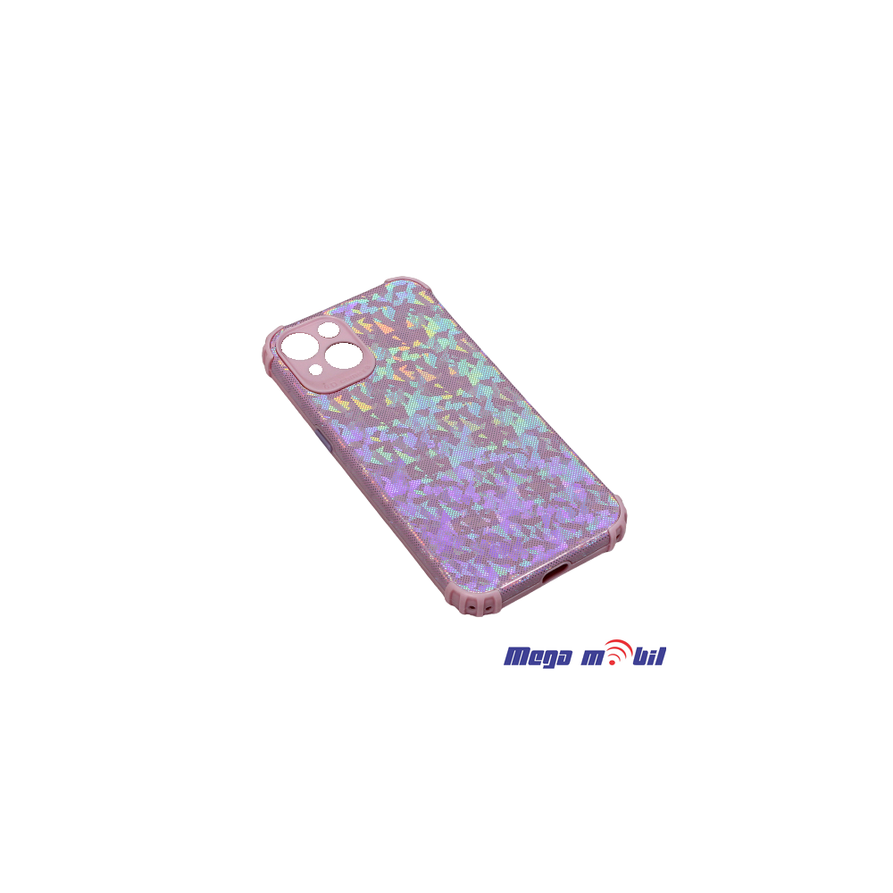 Futrola iPhone 13 6D Crystal rose.
