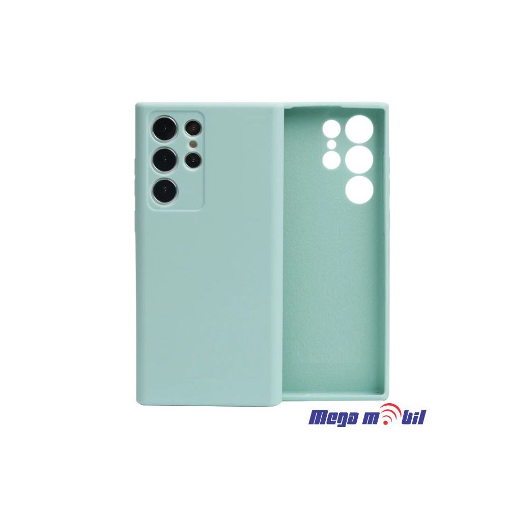 Futrola Samsung S22 Ultra 5G Silicon Color light blue.