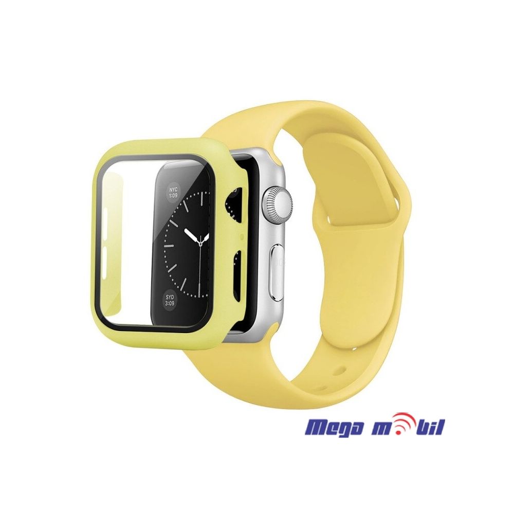Remce za Smart Watch Apple so Full 360 Protection 40mm yellow.