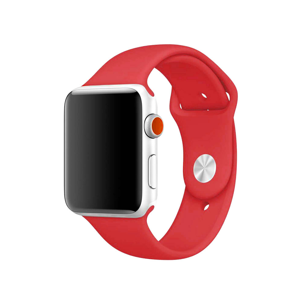 Remce za Smart Watch Apple Silicon 42/44mm red