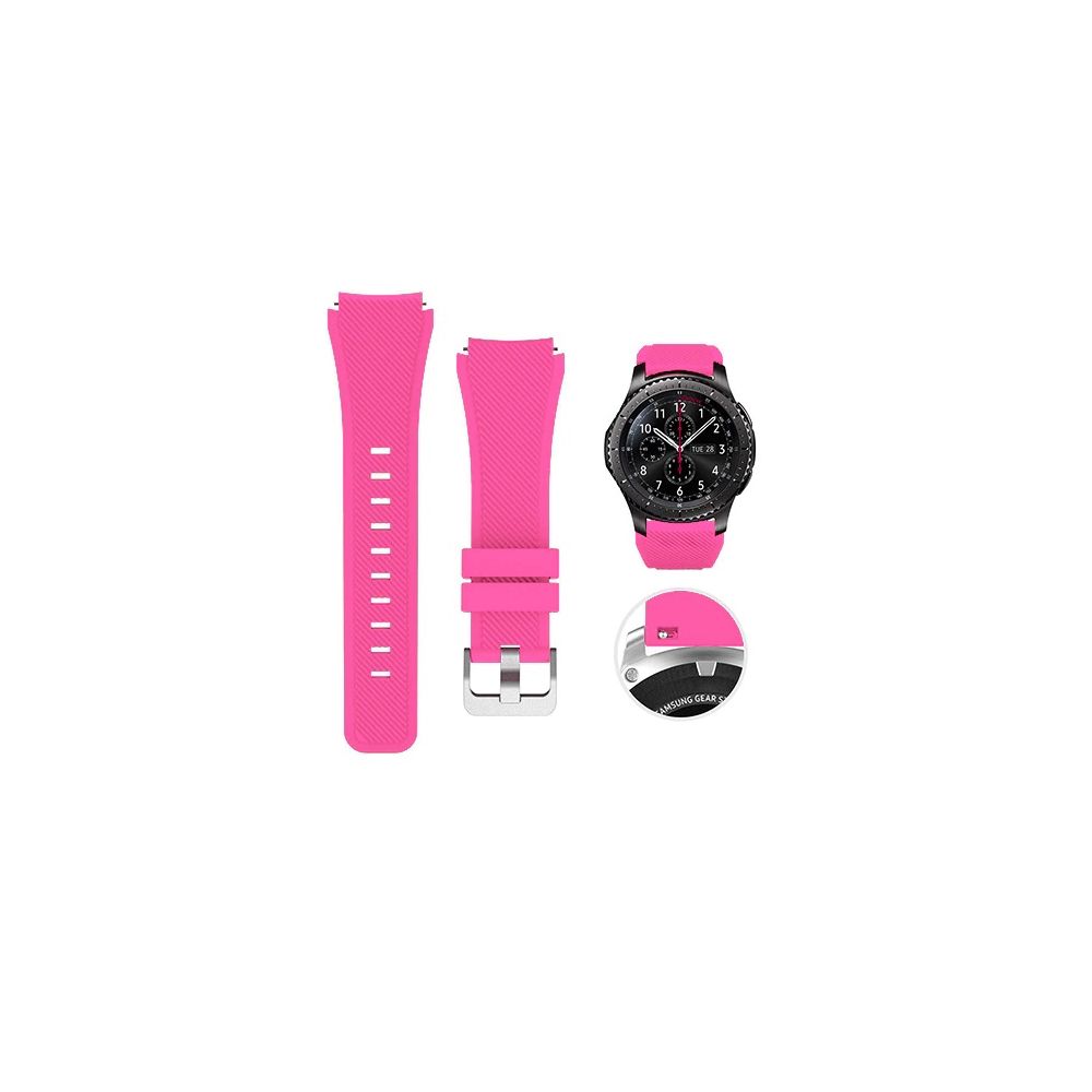 Remce za Smart Watch Uni Silicon Gear 22mm pink.