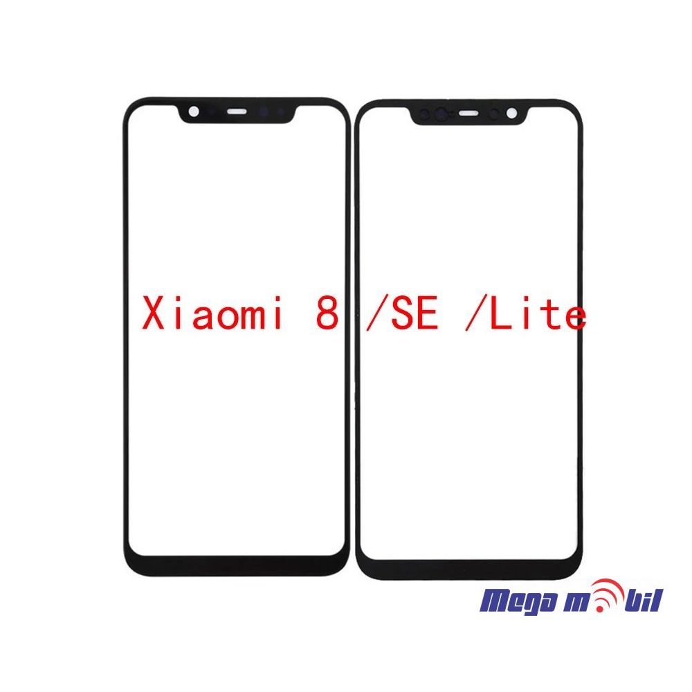 Staklo Xiaomi Mi 8 lite so OCA black