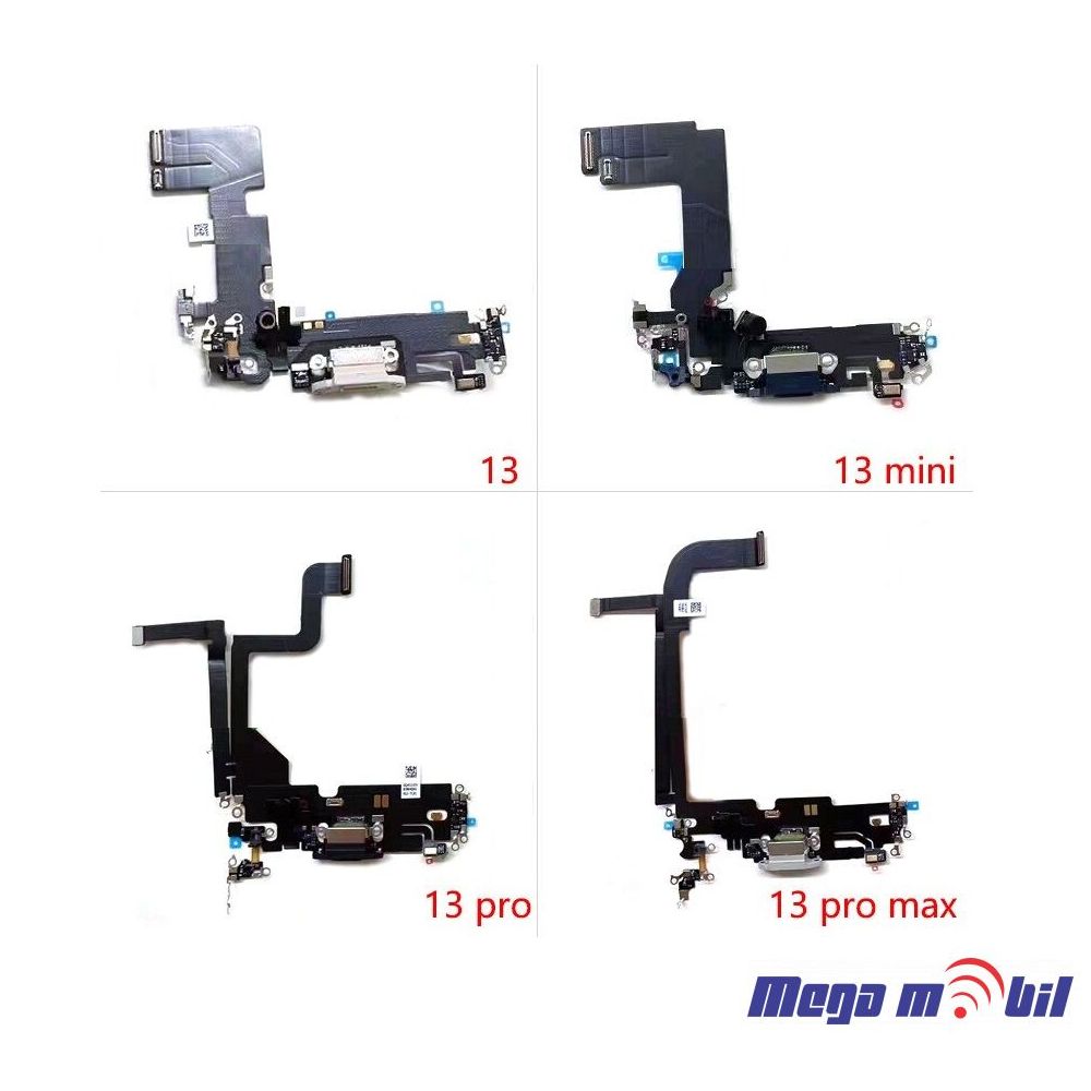 Konektor za polnenje iPhone 13 Pro so flet black