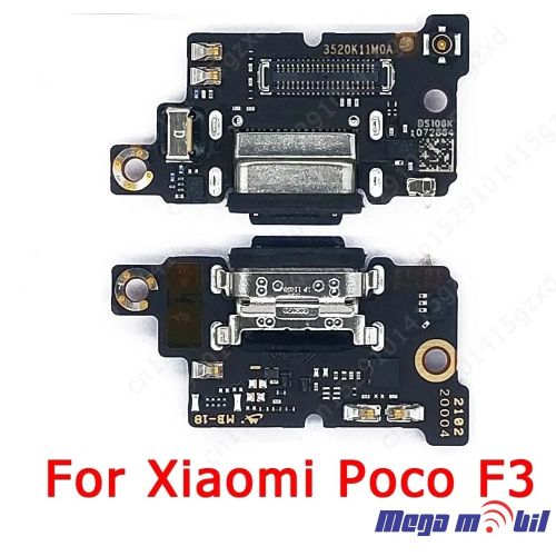 Konektor za polnenje Xiaomi Poco F3 so plocka