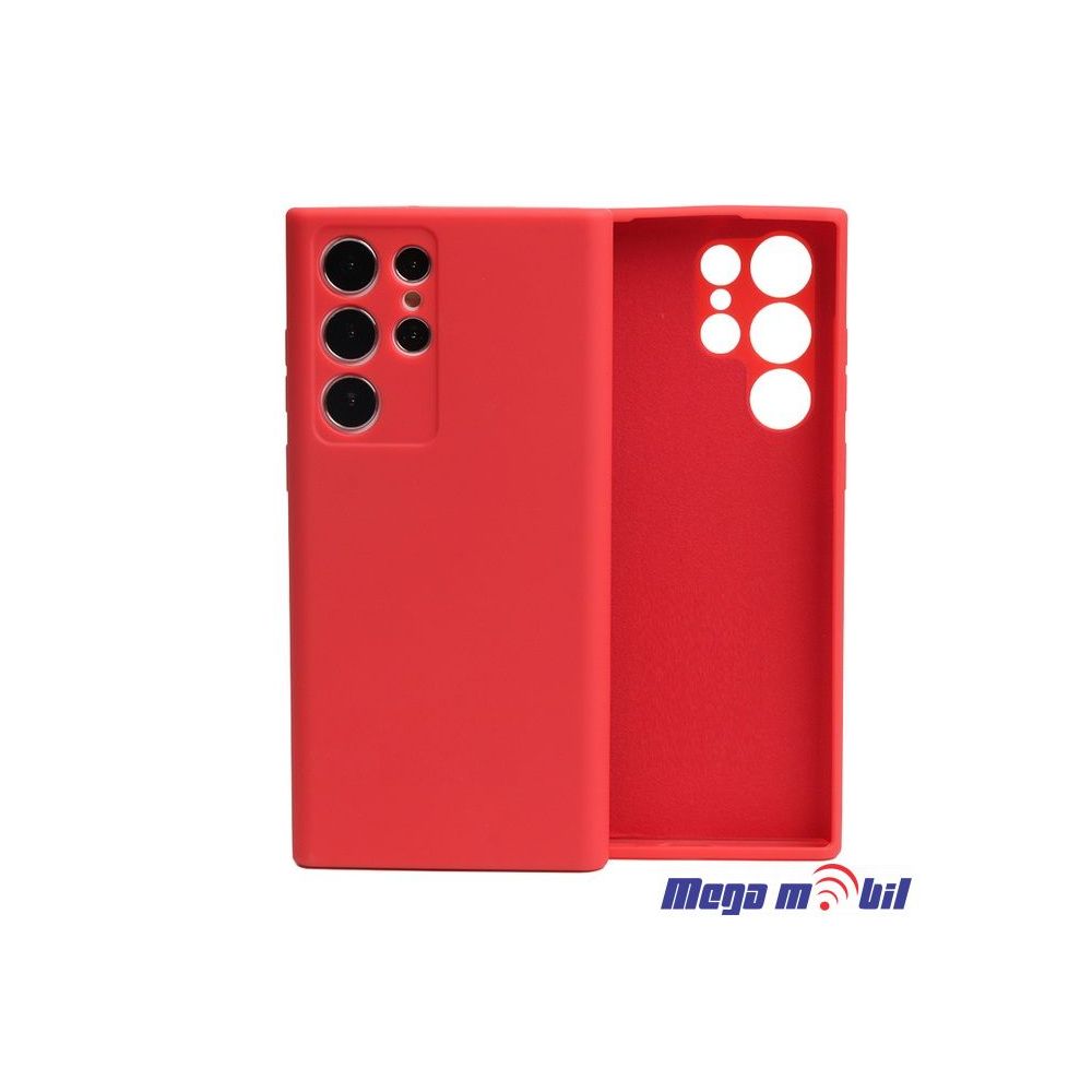 Futrola Samsung S22 Ultra 5G Silicon Color red.