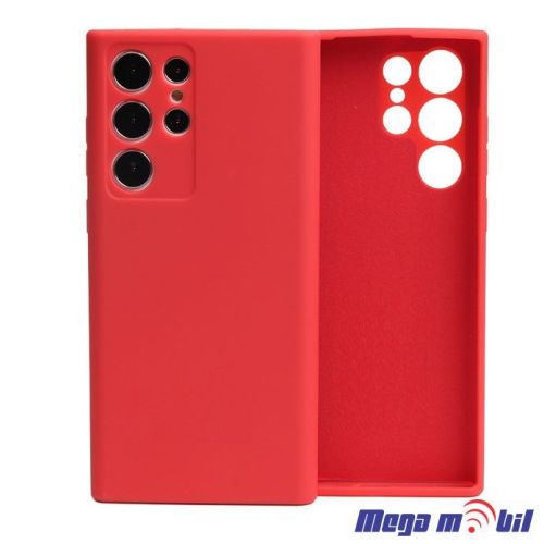 Futrola Samsung S22 Ultra 5G Silicon Color red.