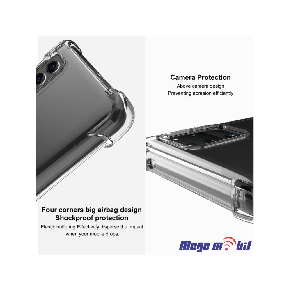 Futrola Samsung A03s/ A037G Ice Cube transparent