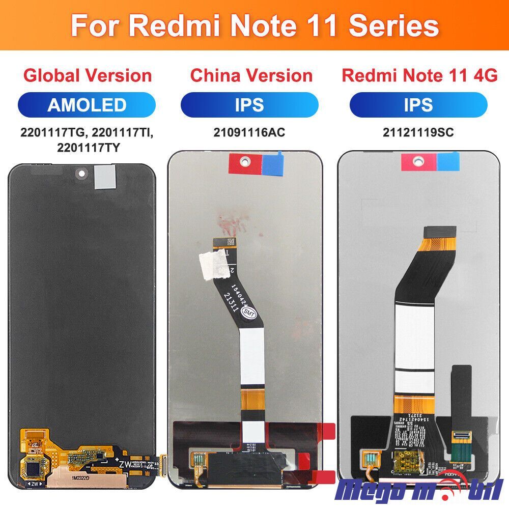 Ekran Xiaomi RedMi Note 11/ Note 11S OLED