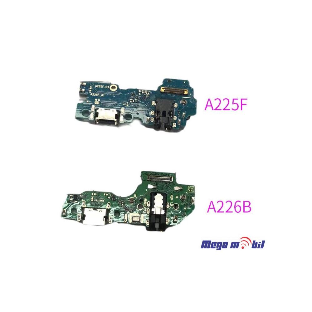Konektor za polnenje Samsung A225F/ A22 4G komplet plocka