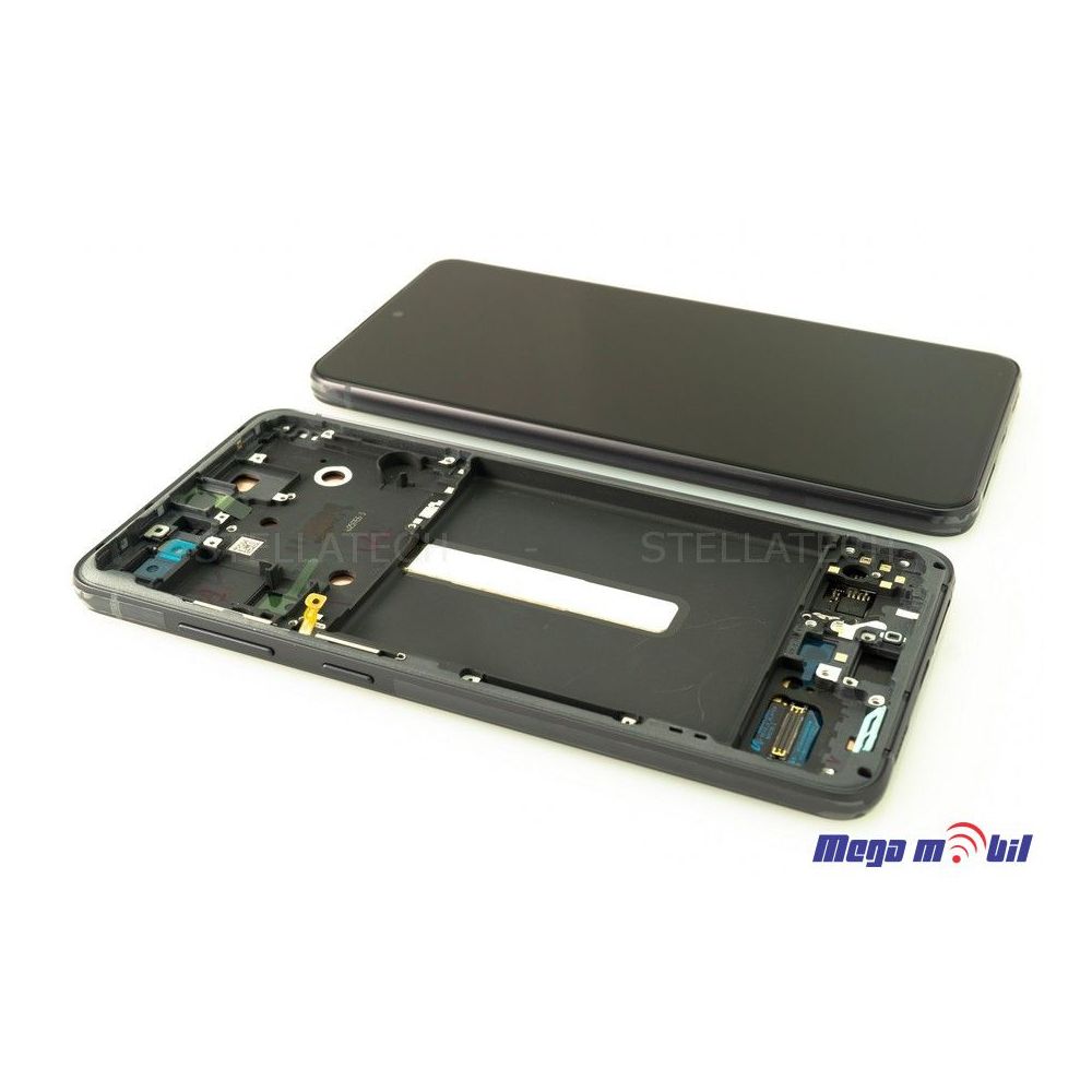 Ekran Samsung G990B S21 FE 5G SO RAMKA Graphite full org