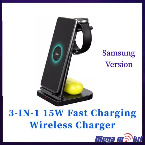 Polnac Wireless Fast 3 in1 (Phone+Smart watch+handsfree) za Samsung