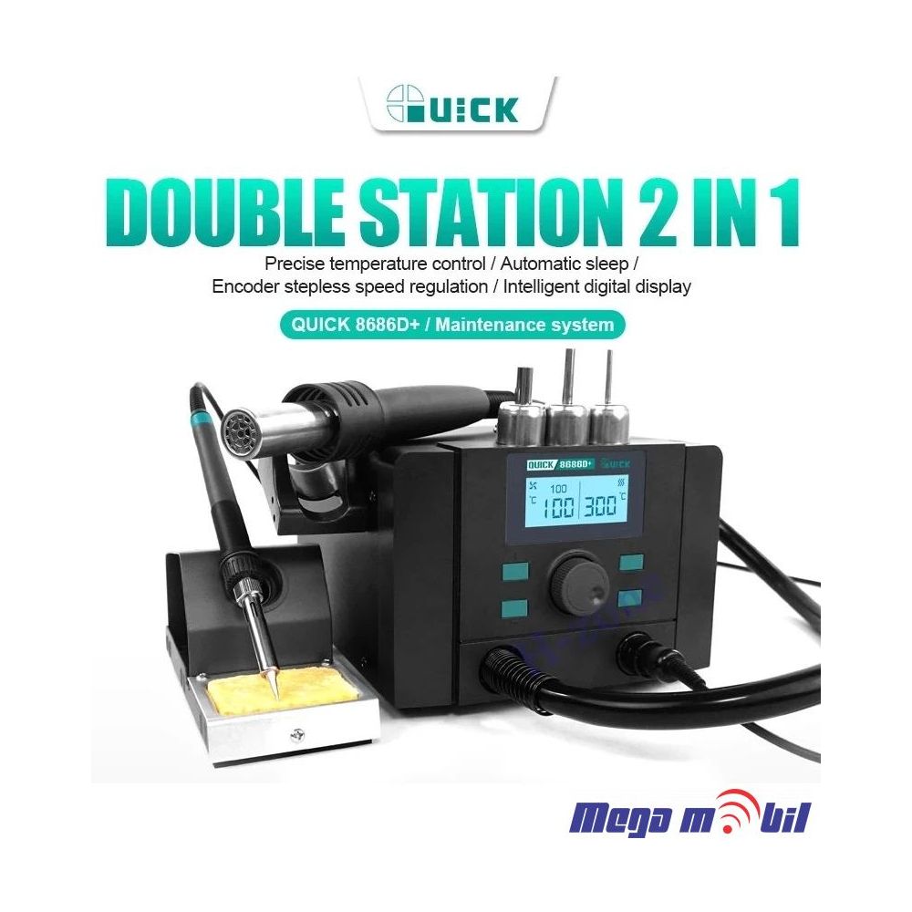 Duvalka so letkum QUICK 8686D+