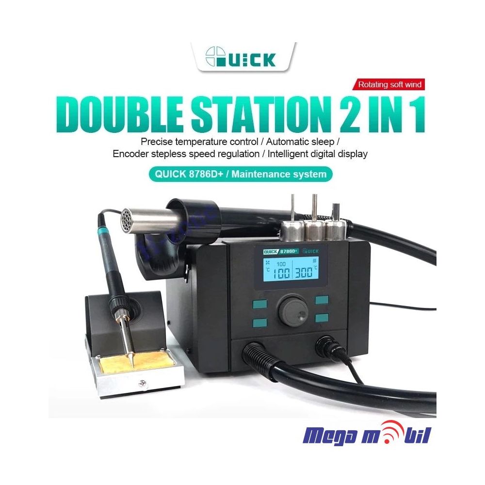 Duvalka so letkum QUICK 8786D+