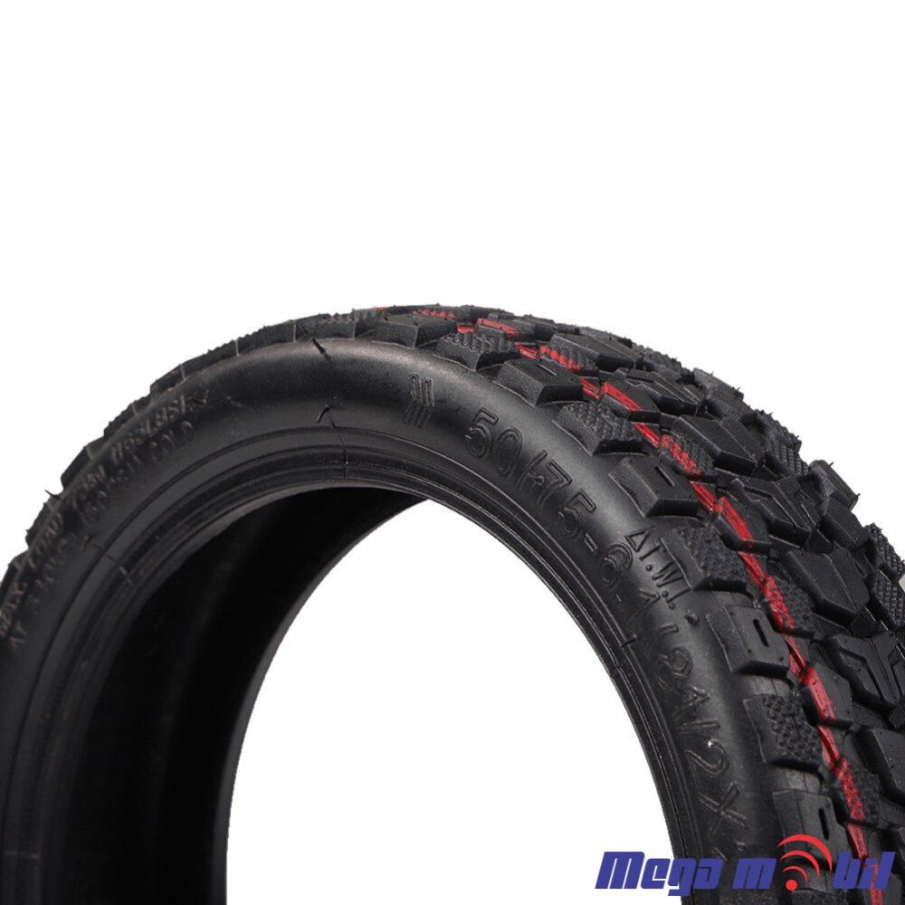 Tubeless guma 10x2 6.1" za trotinet black.