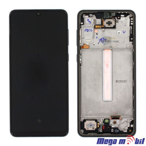 Ekran Samsung A336B/ A33 5G SO RAMKA black full org 