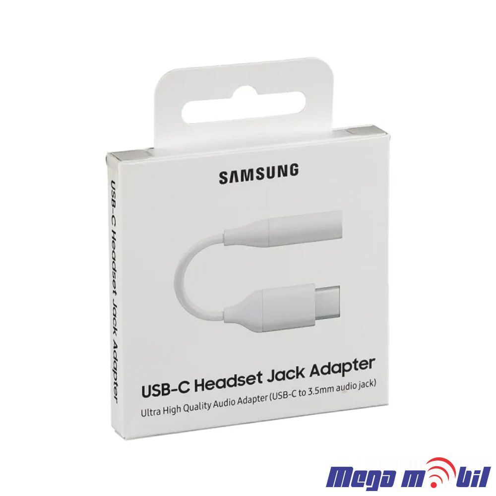 Kabel Type C na 3.5mm Samsung/iPhone za slusalki white