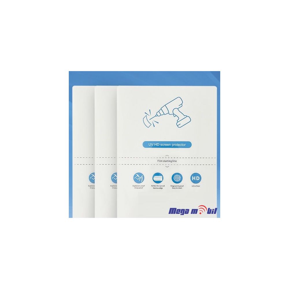 Hidrogel screen protector UV IDskin 18 x 12 cm 