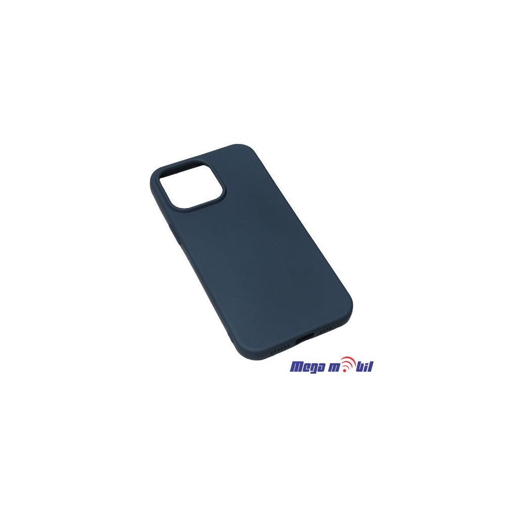 Futrola iPhone 14 Silicon Color dark blue.