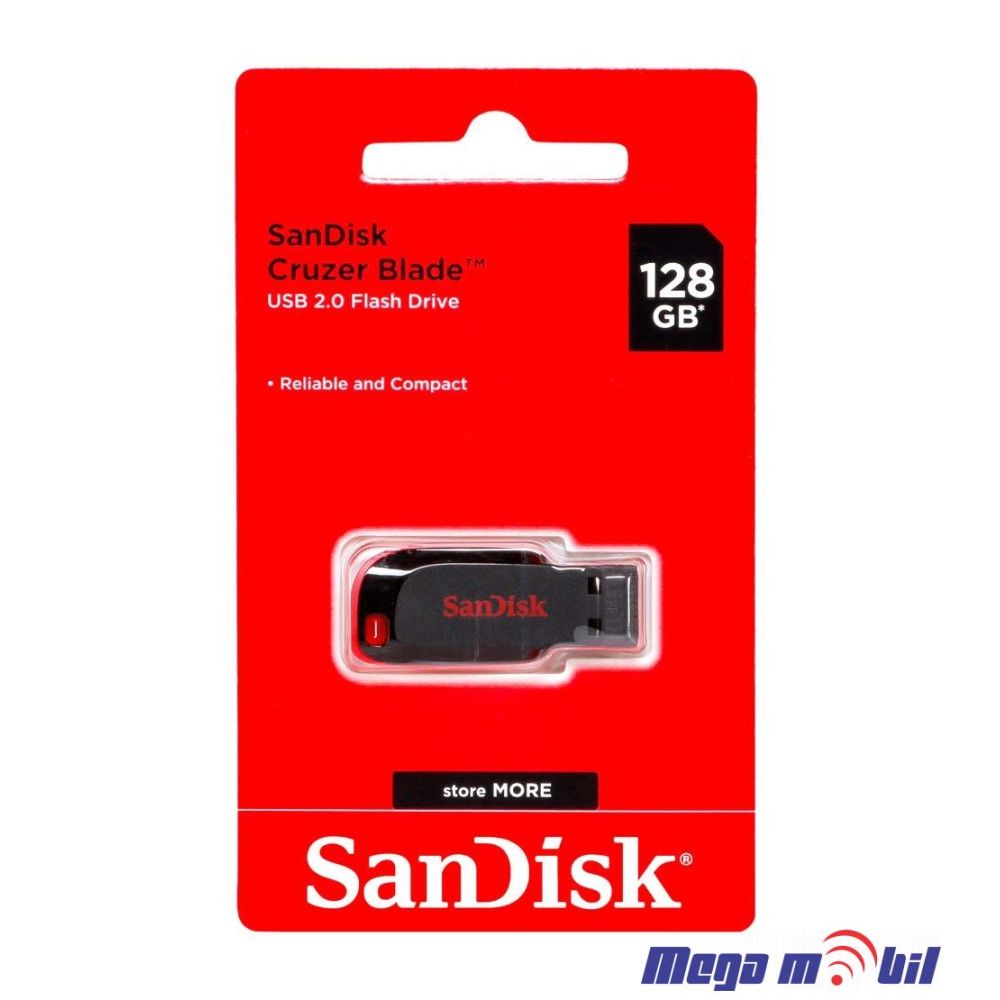 USB Flash Stick 128GB SanDisk class 10