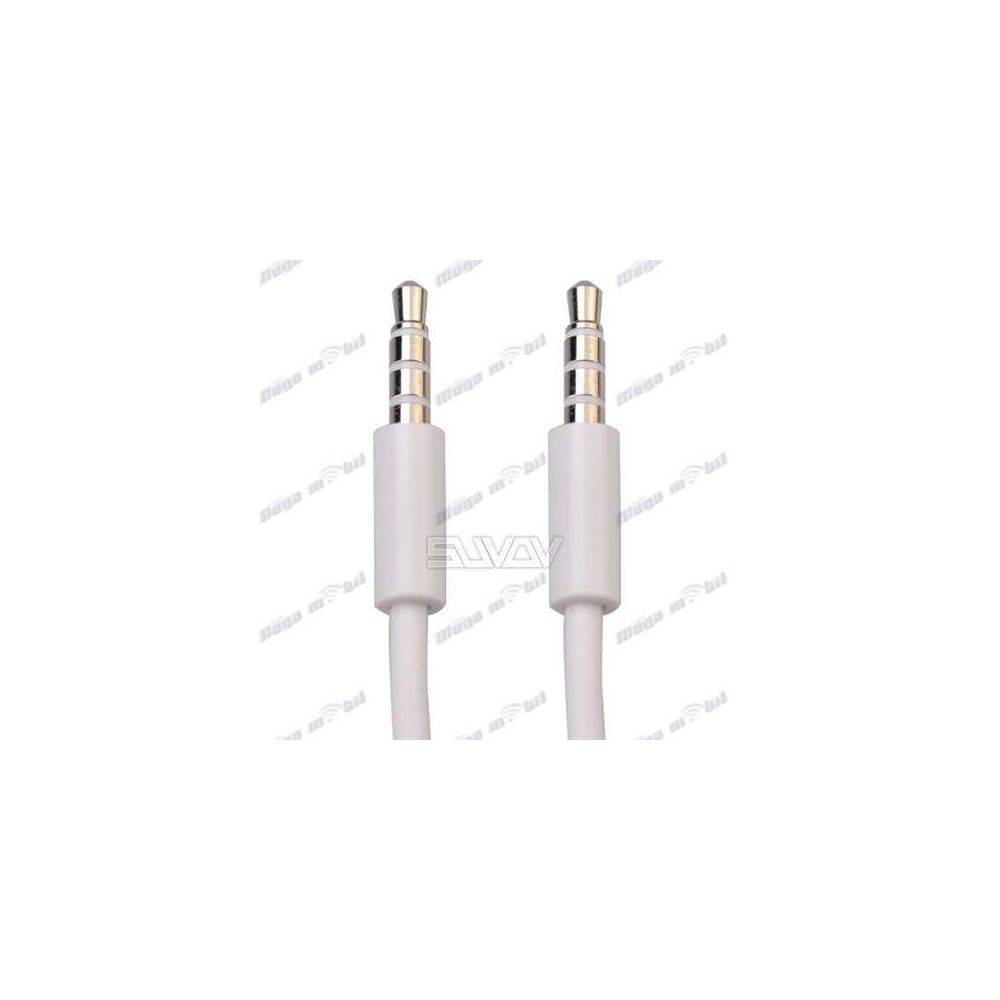 Kabel Stereo aux M/M 1m White