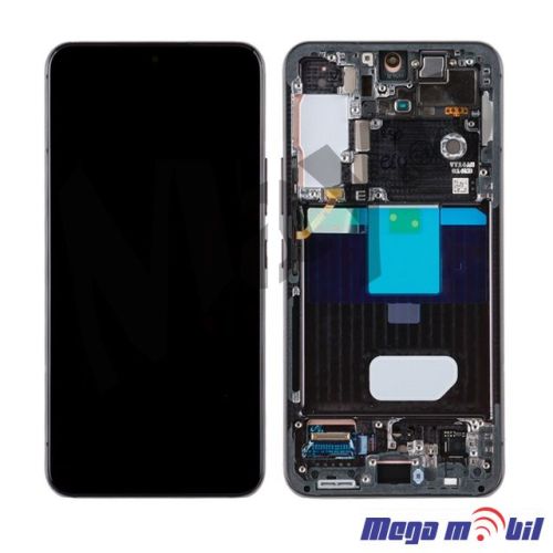 Ekran Samsung S901B S22 SO RAMKA Black full org