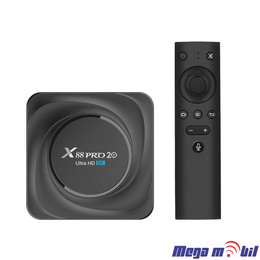 Android TV BOX X88 PRO 20 8GB RAM / 64GB ROM 5G Android 11
