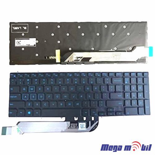 Tastatura za laptop Dell Inspirion 5567/ 7566/ 7567 so backlight blue