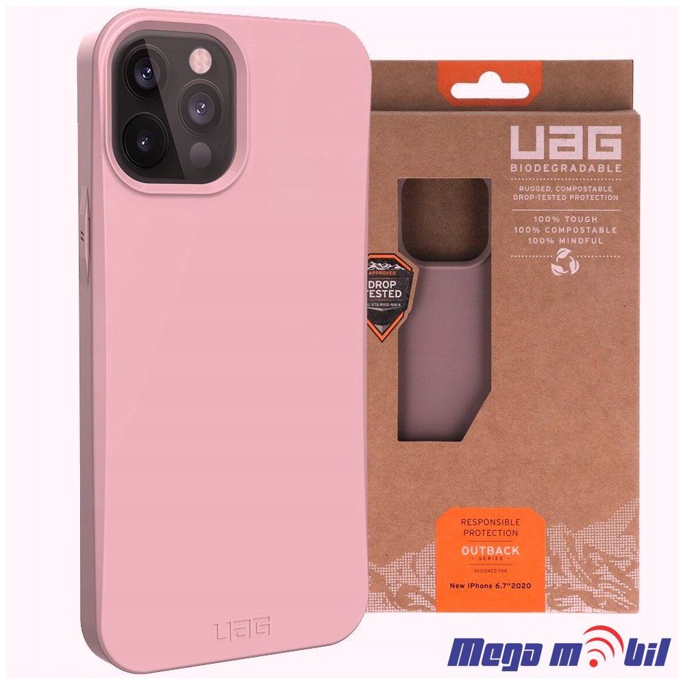 Futrola iPhone 14 UAG Outback rose