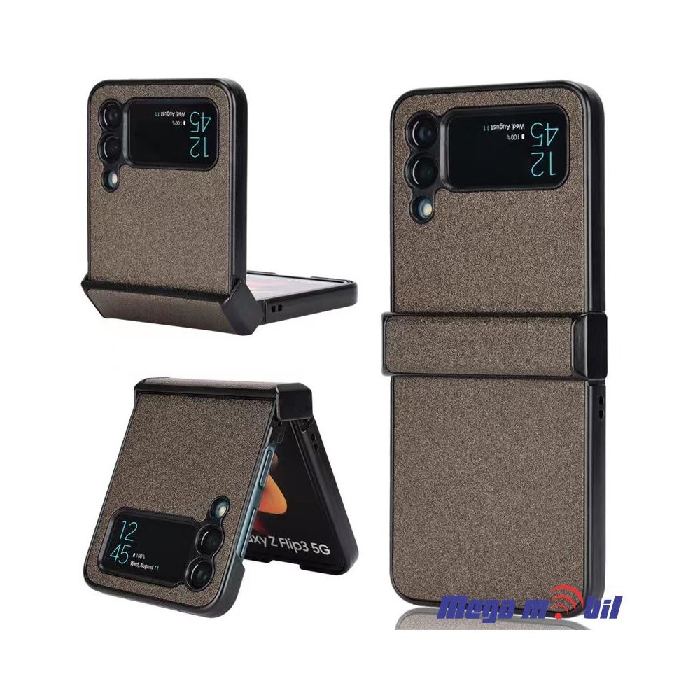 Futrola Samsung Galaxy Z Flip 4 Sandy brown (predna i zadna)