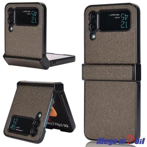 Futrola Samsung Galaxy Z Flip 4 Sandy brown (predna i zadna)