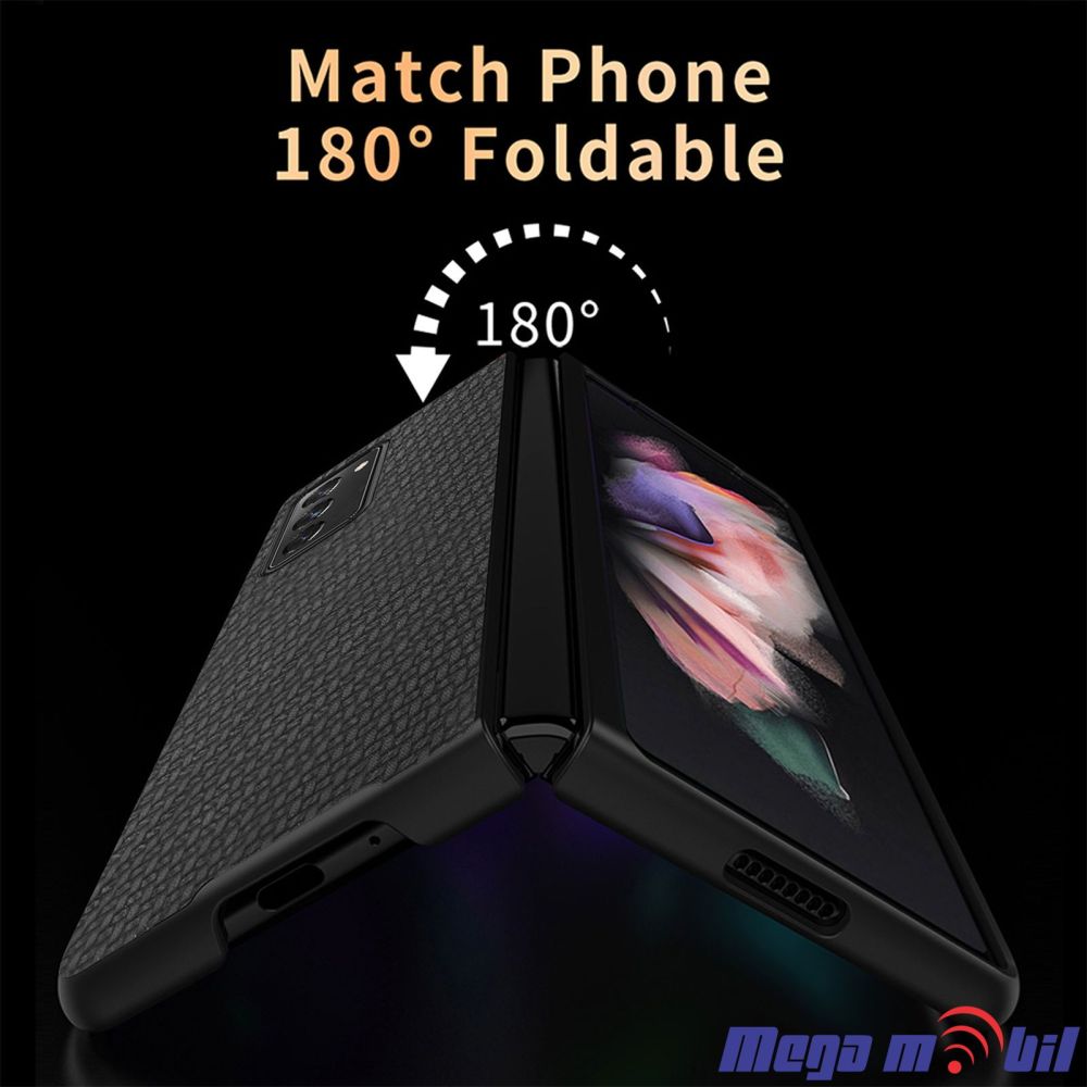 Futrola Samsung Galaxy Z Fold 4 Carbon blue (predna i zadna)