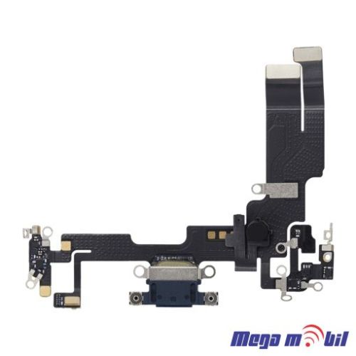 Konektor za polnenje iPhone 14 so flet black FULL ORG