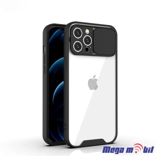 Futrola iPhone 11 Pro Max TPU Acrylic slide black