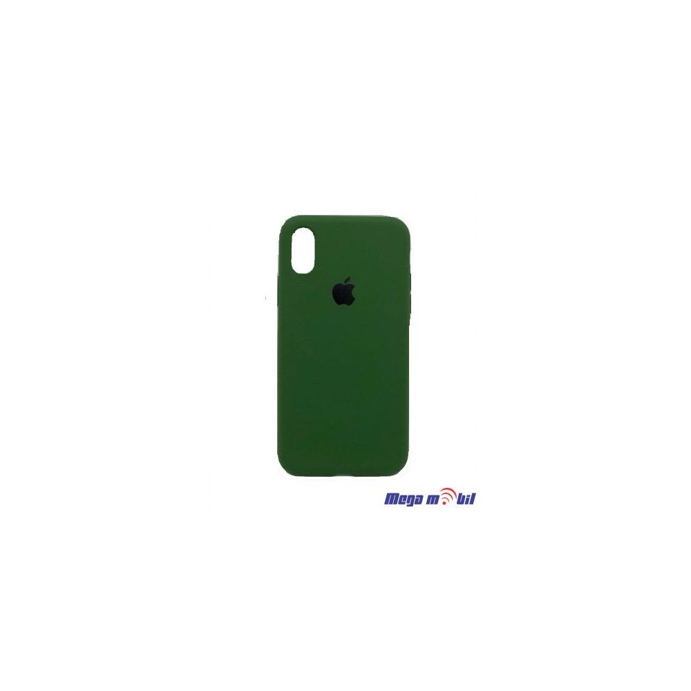 Futrola iPhone X Silicon original Color army