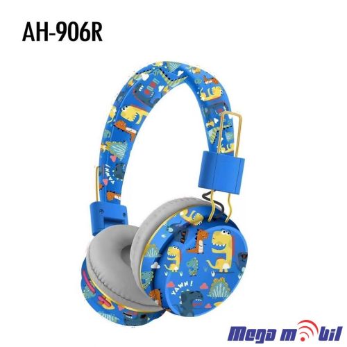 Slusalki Bluetooth Dino AH-906R blue.