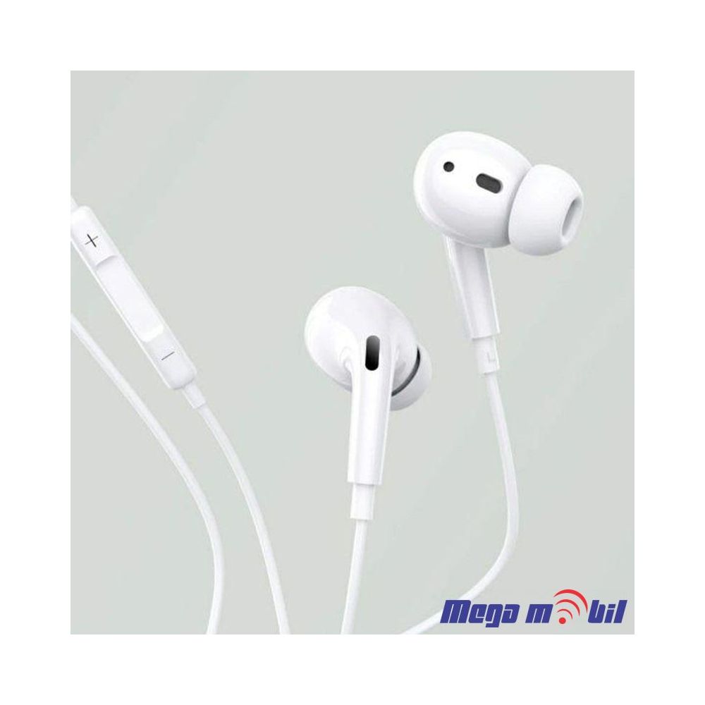 Slusalki REMAX Type C RM-533a white