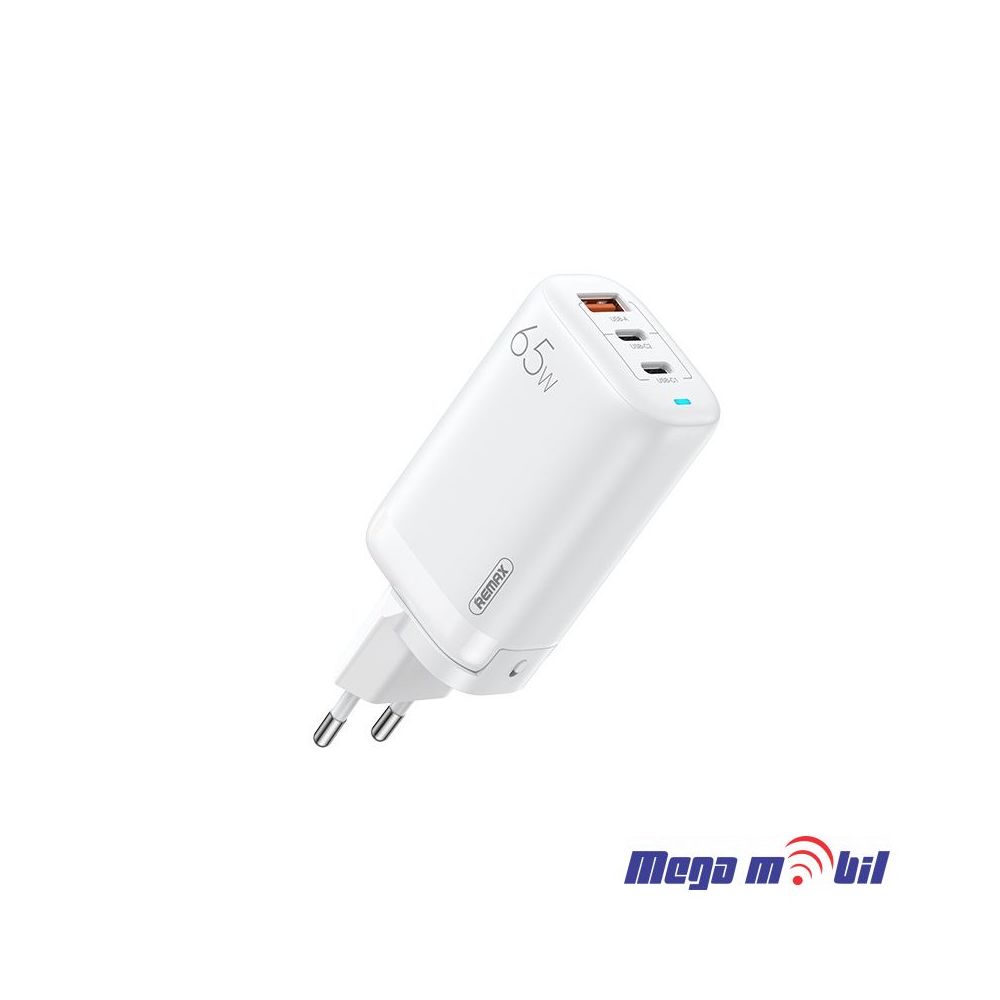 Polnac 220V REMAX Ligil Series 65W PD+QC GaN RP-U55 2C1A