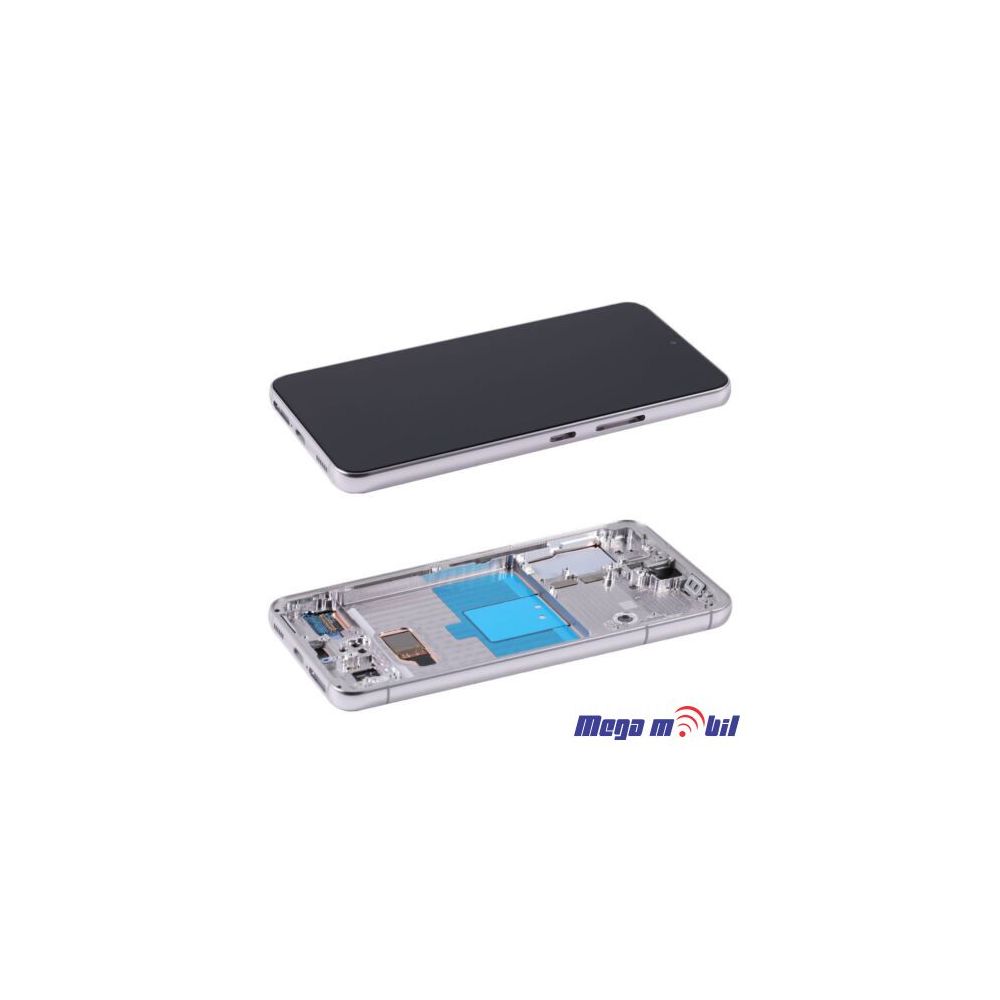 Ekran Samsung S901B S22 SO RAMKA White full org