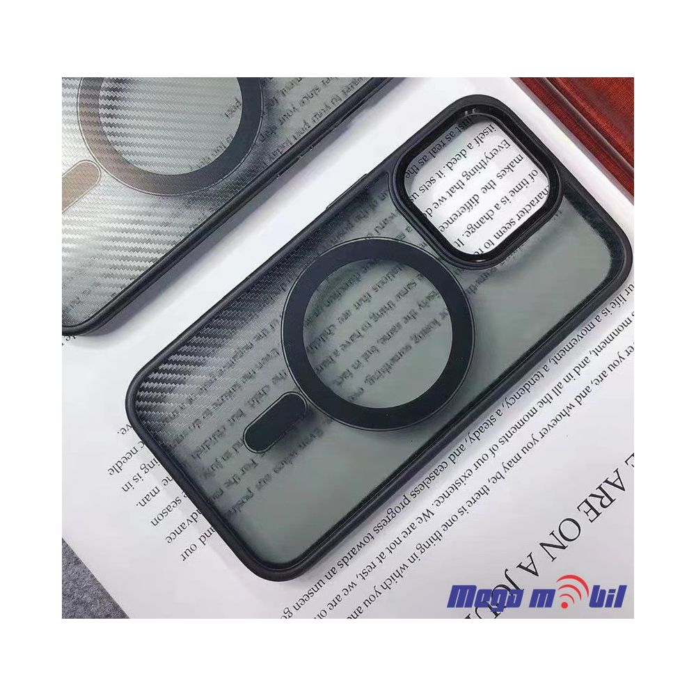 Futrola iPhone 14 Pro Max Magsafe Carbon Acrylic black
