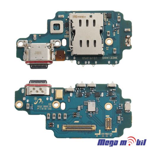 Konektor za polnenje Samsung S908B/ S22 Ultra 5G komplet plocka