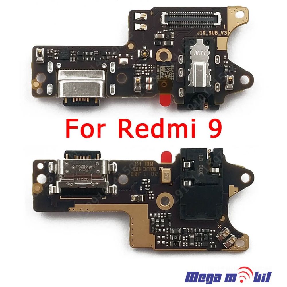 Konektor za polnenje Xiaomi Redmi 9 so plocka