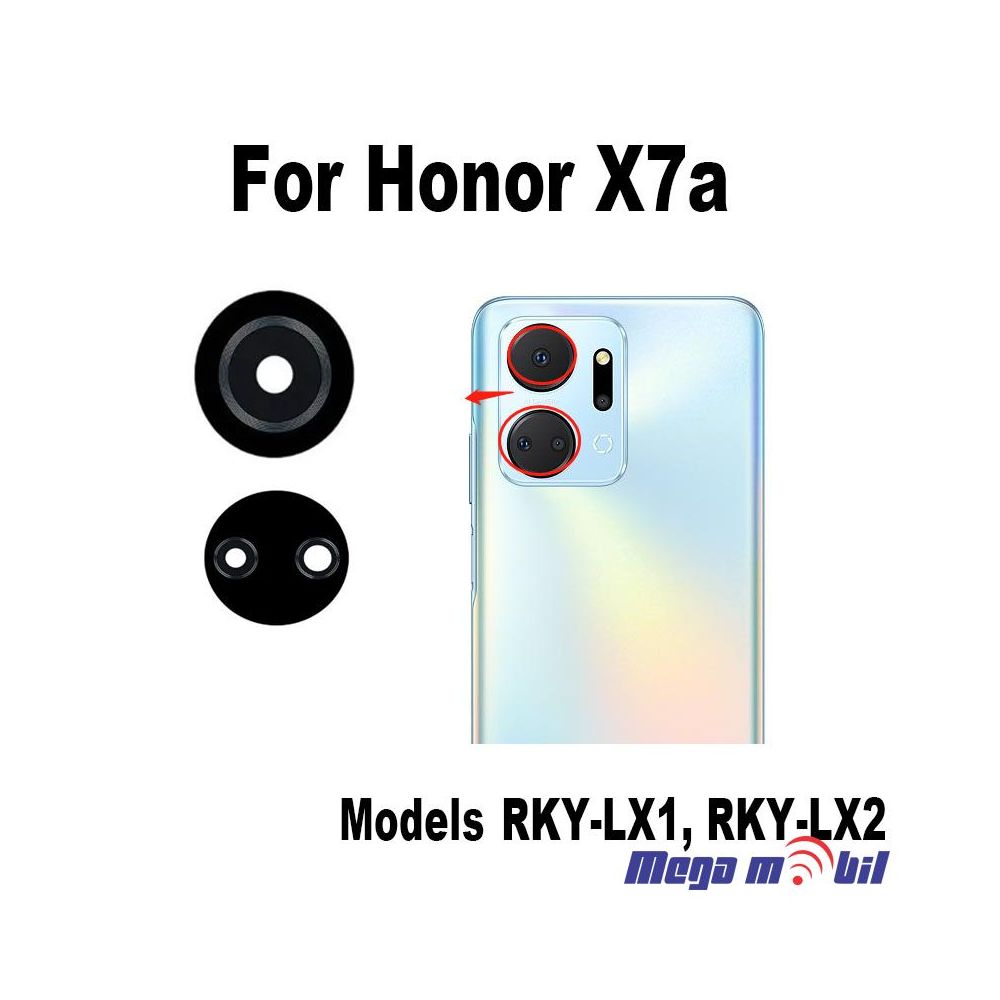Staklo Huawei Honor X7a za kamera