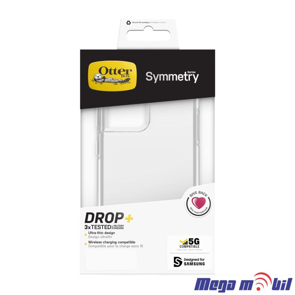 Futrola Samsung S22 Ultra OtterBox Symmetry Clear transparent.