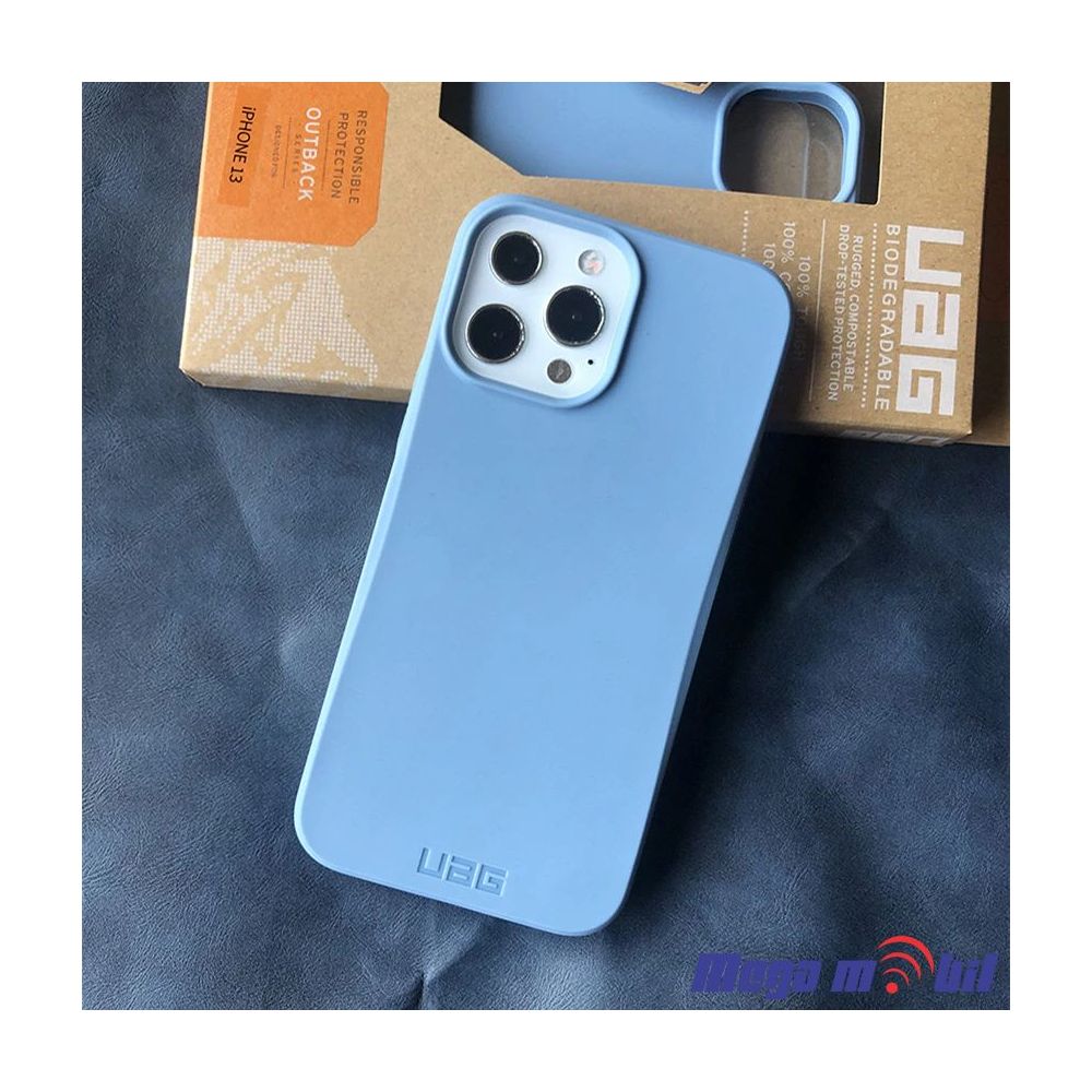 Futrola iPhone 14 Plus UAG Outback light blue.